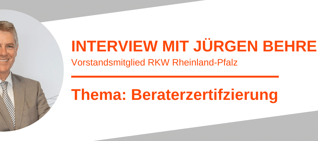 Interview mit Jürgen Behrens zur Beraterzertifizierung